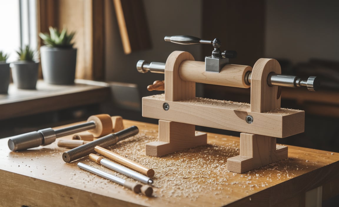 Benefits of Using a Small Wood Lathe with Stand