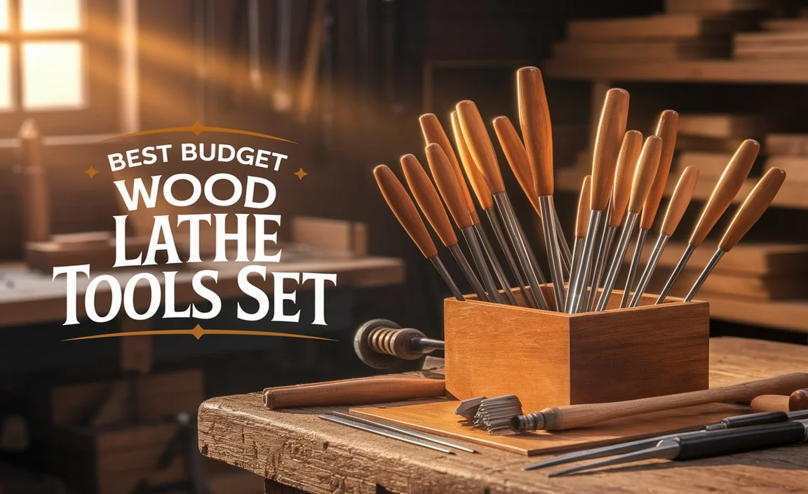 Best Budget Wood Lathe Tools Set