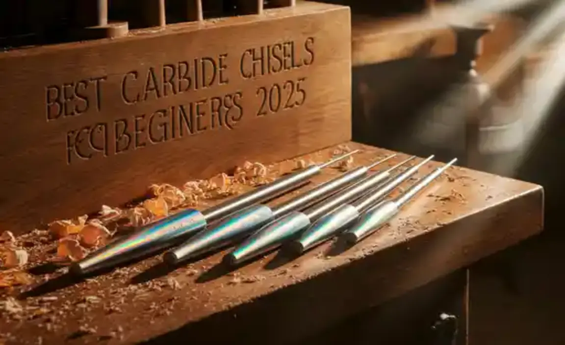 Best Carbide Chisels for Beginners 2025