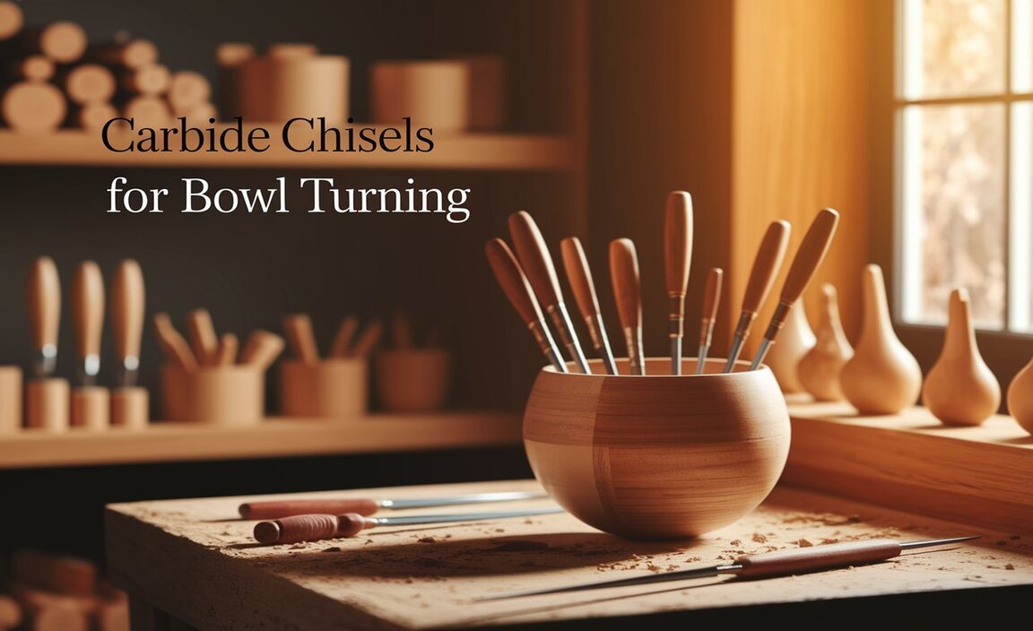 Best Carbide Chisels for Bowl Turning 2025