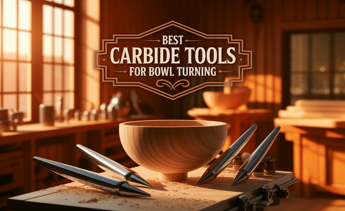 Best Carbide Tools for Bowl Turning