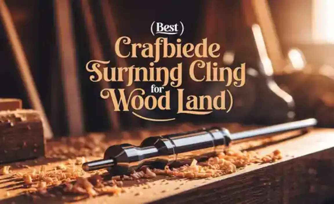 Best Carbide Turning Tools for Wood Lathe