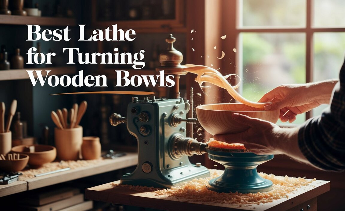 Best Lathe for Turning Wooden Bowls