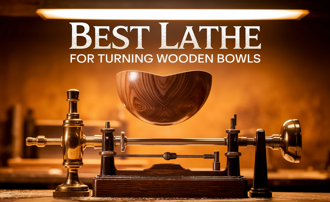 Best Lathe For Turning Wooden Bowls