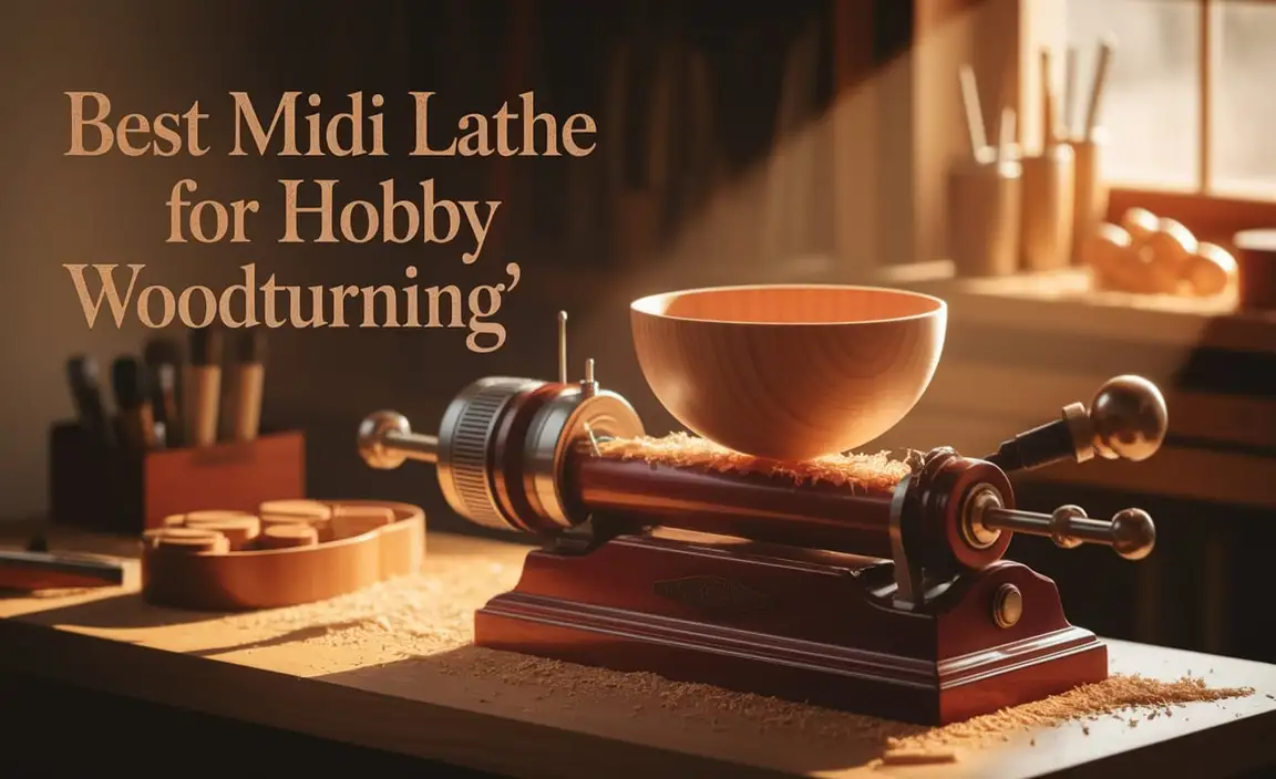 Best Midi Lathe for Hobby Woodturning
