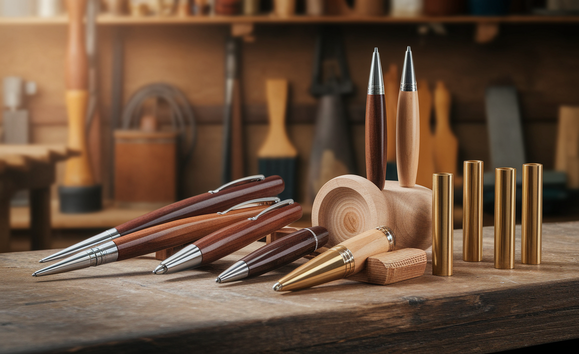 Essential Tools and Accessories for Woodturning Pens