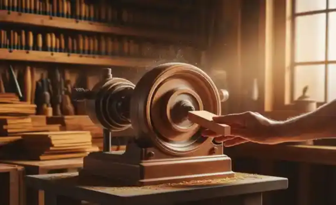 How Foot-Powered Wood Lathes Work