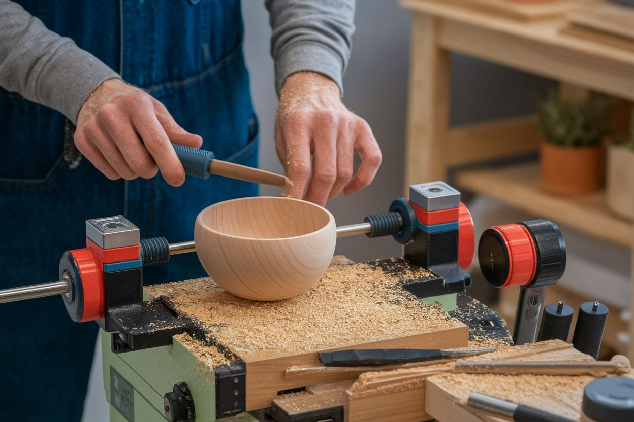 How to Set Up Your Midi Lathe for Bowl Turning