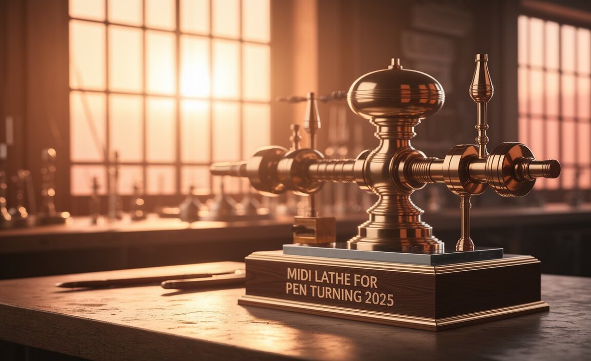 Midi Lathe For Pen Turning 2025