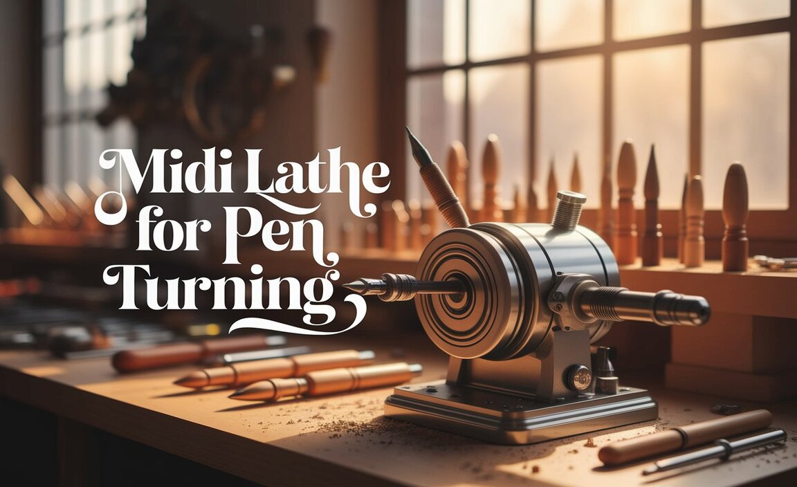 Midi Lathe For Pen Turning
