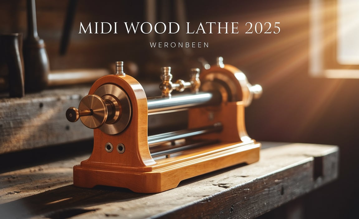 Midi Wood Lathe 2025