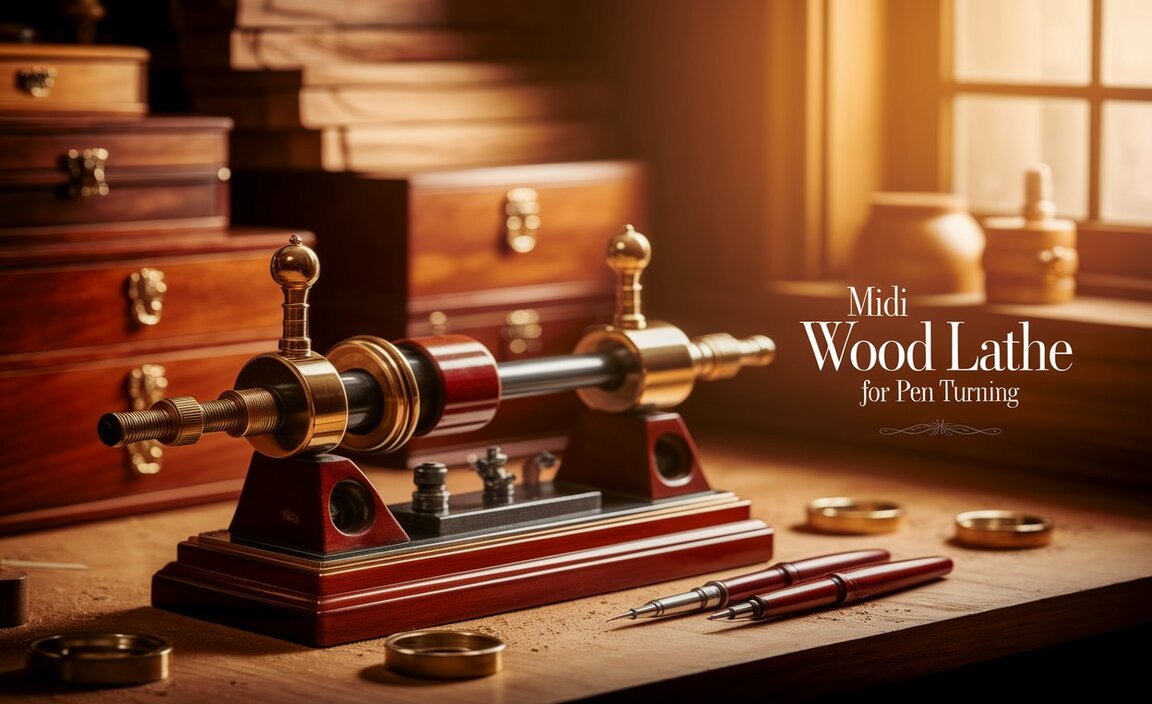 Midi Wood Lathe For Pen Turning