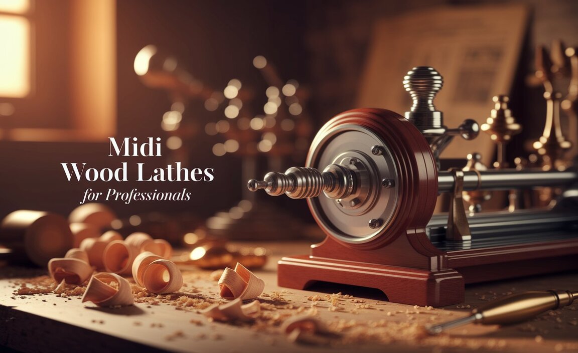 Midi Wood Lathes For Professionals