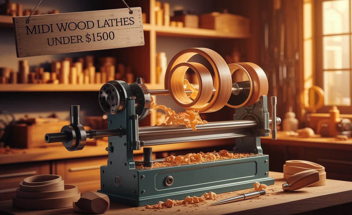 Midi Wood Lathes Under $1500