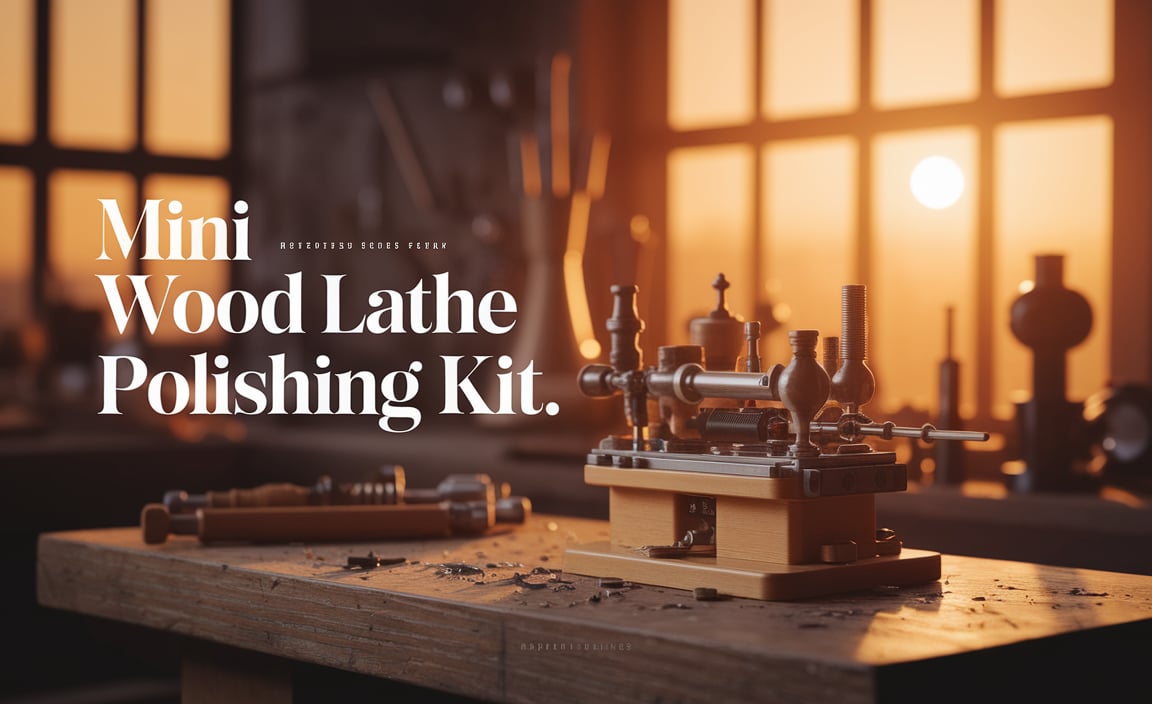 Mini Wood Lathe Polishing Kit
