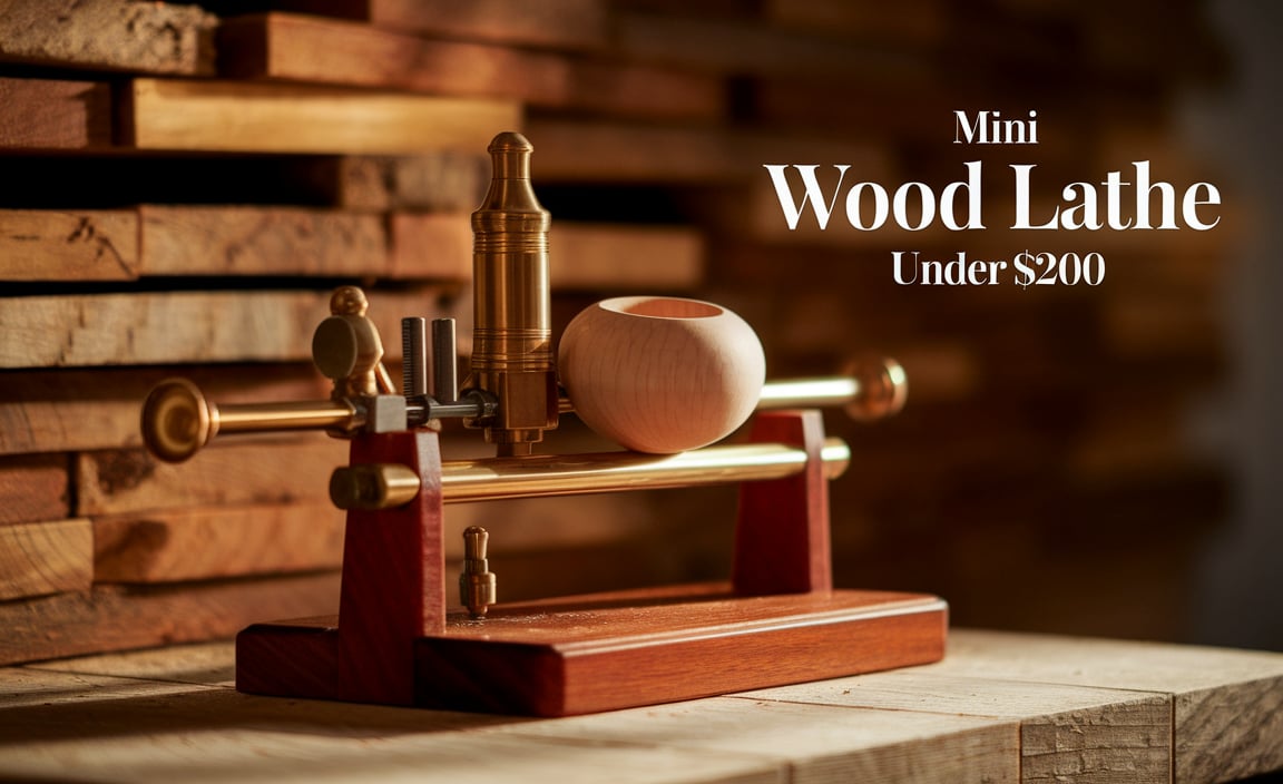 Mini Wood Lathe Under 200