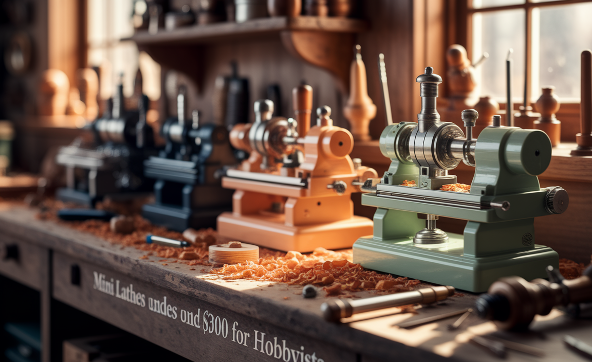Mini Wood Lathes Under $300 For Hobbyists