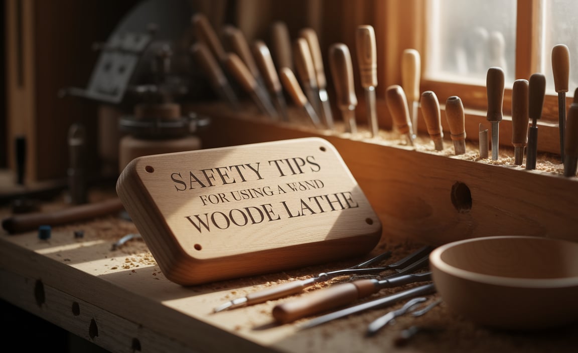 Safety Tips for Using a Wood Lathe
