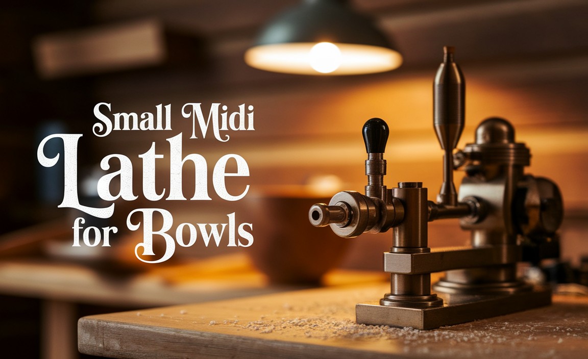 Small Midi Lathe For Bowls
