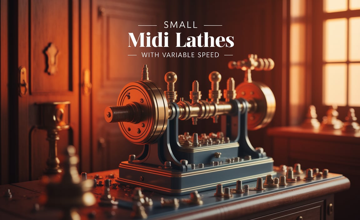 Small Midi Lathes With Variable Speed