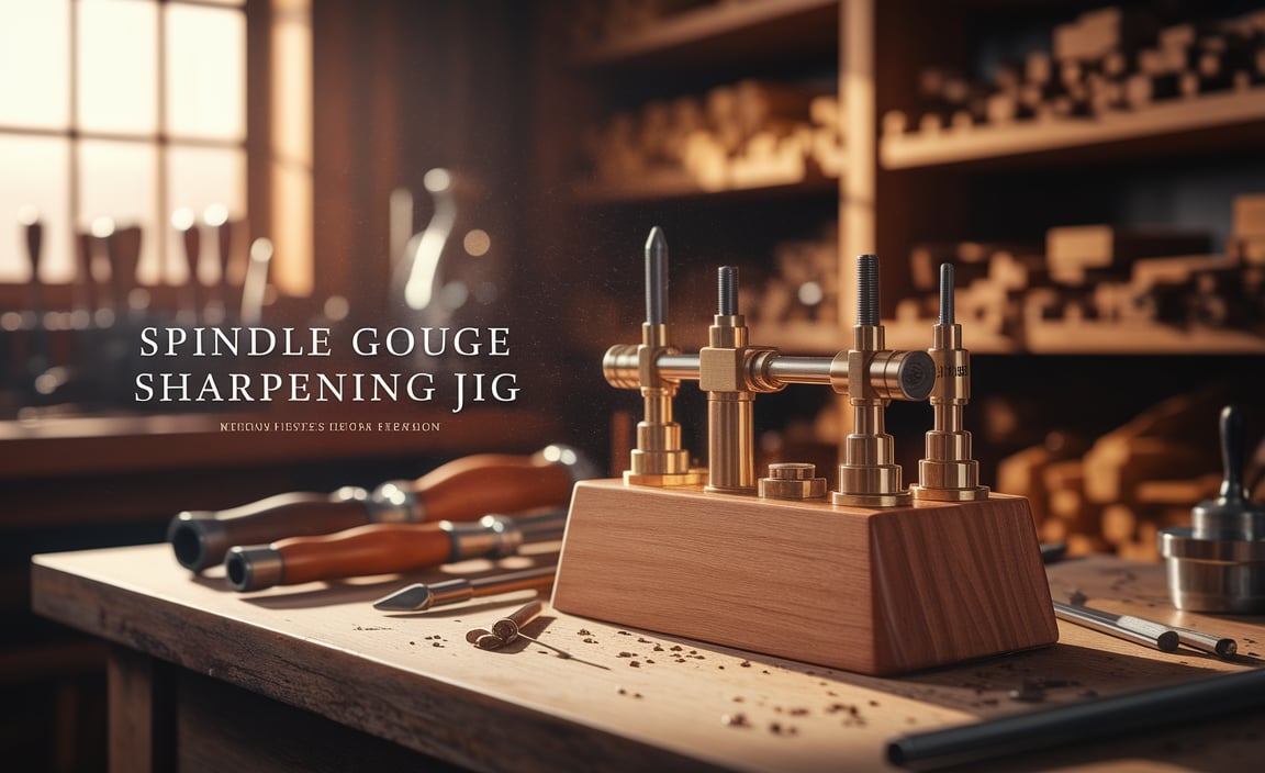 Spindle Gouge Sharpening Jig