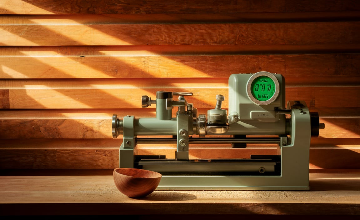 The Best Small Wood Lathe With Digital Tachometer For Precision