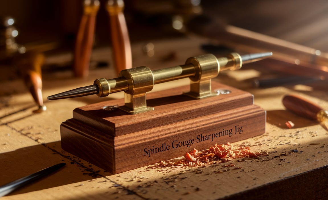 The Best Spindle Gouge Sharpening Jig For Precision Woodturning