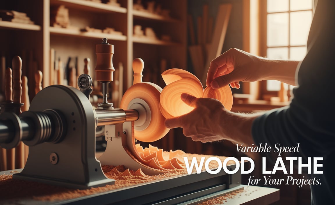 Variable Speed Wood Lathe For Your Projects