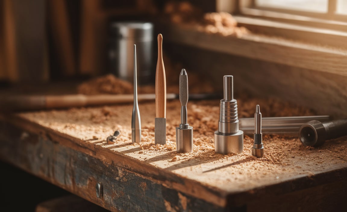 What are good types of wood lathe chisels