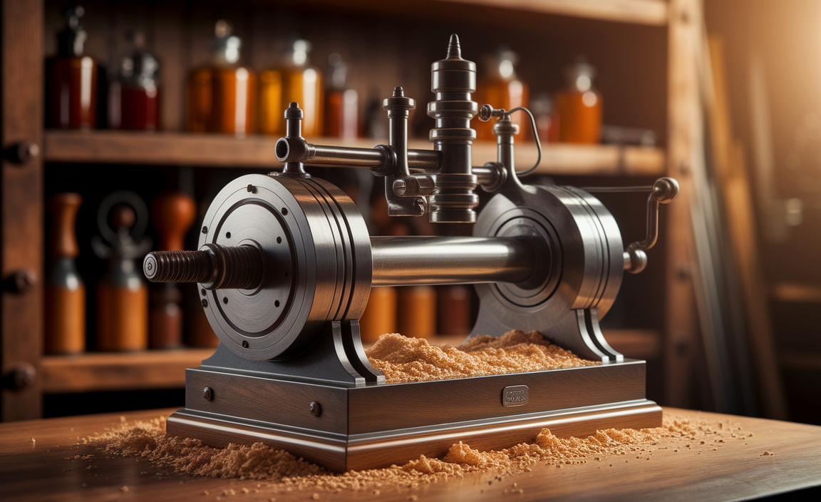 What are some maintenance tips for a wood lathe