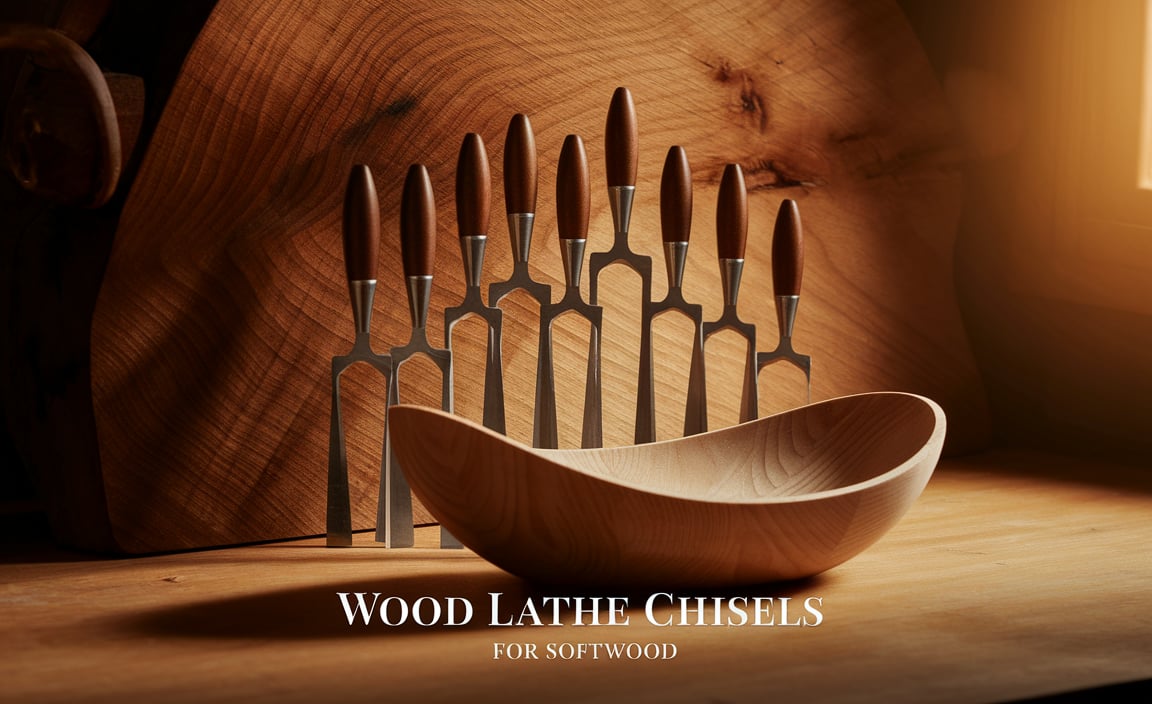 Wood Lathe Chisels For Softwood