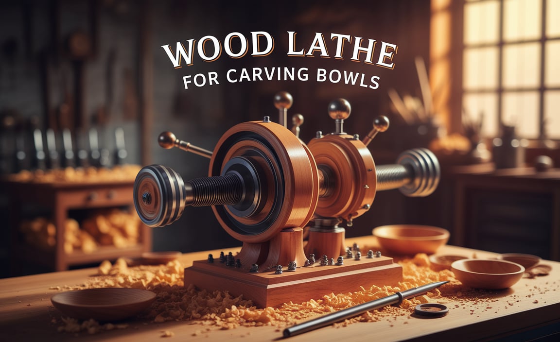 Wood Lathe For Carving Bowls