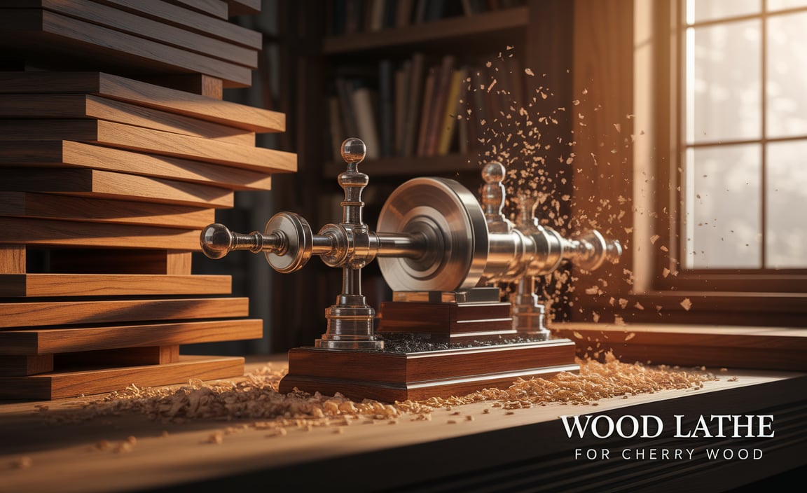 Wood Lathe For Cherry Wood