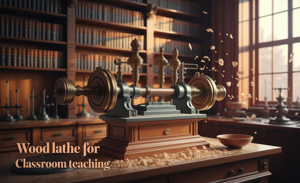 Wood Lathe For Classroom Teaching