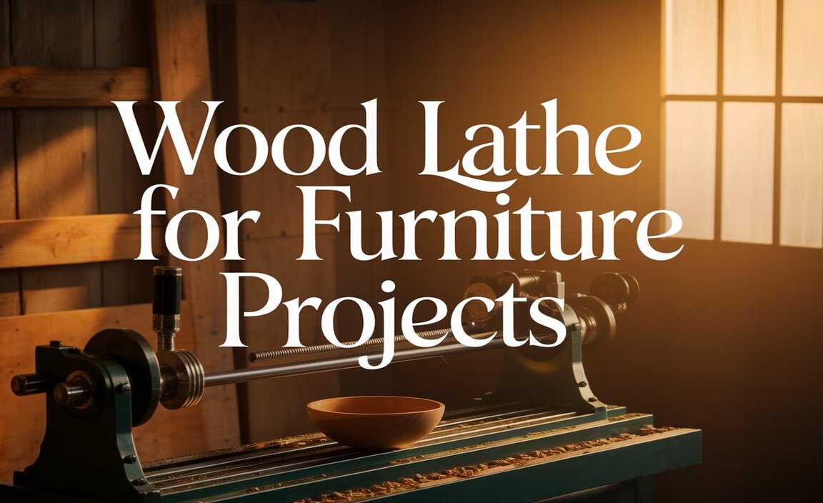 Wood Lathe For Furniture Projects