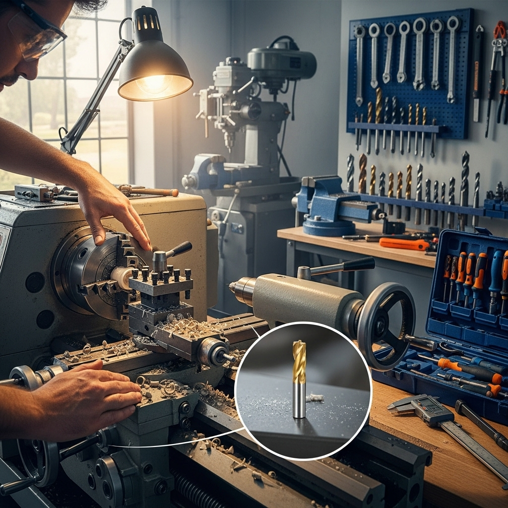 Generate an eye-catching, high-quality featured image prompt for a blog post about: 3/16″ Carbide En