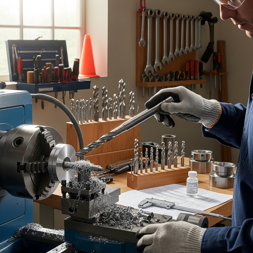 Generate an eye-catching, high-quality featured image prompt for a blog post about: 5/8 Inch Carbide