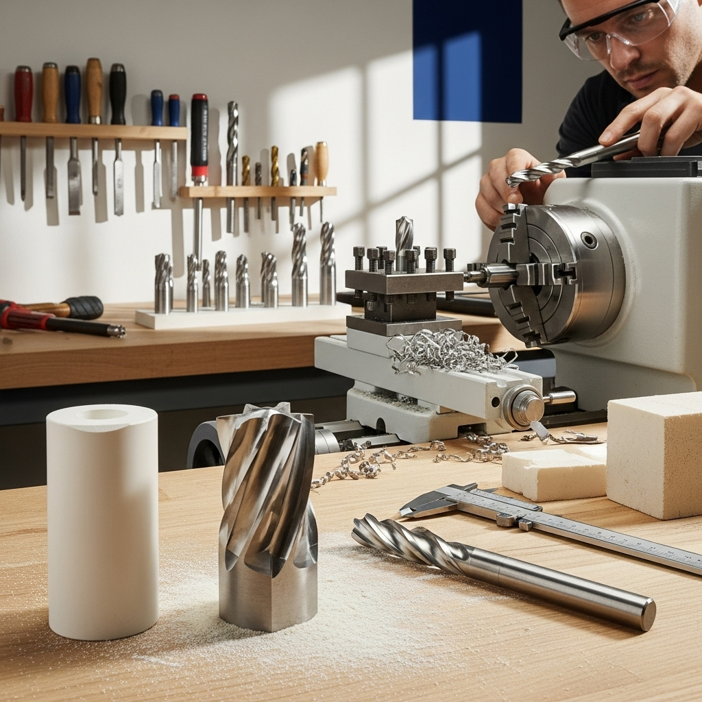 Generate an eye-catching, high-quality featured image prompt for a blog post about: Ball Nose vs. Co