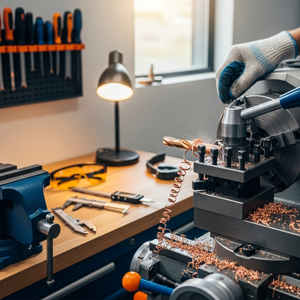 Generate an eye-catching, high-quality featured image prompt for a blog post about: Carbide End Mill