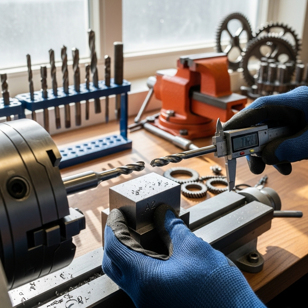 Generate an eye-catching, high-quality featured image prompt for a blog post about: Carbide End Mill