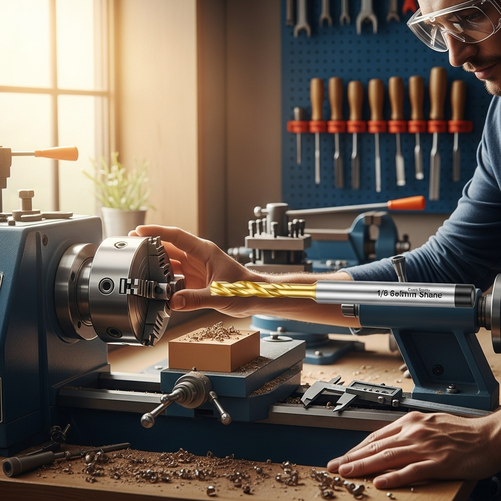 Generate an eye-catching, high-quality featured image prompt for a blog post about: Carbide End Mill