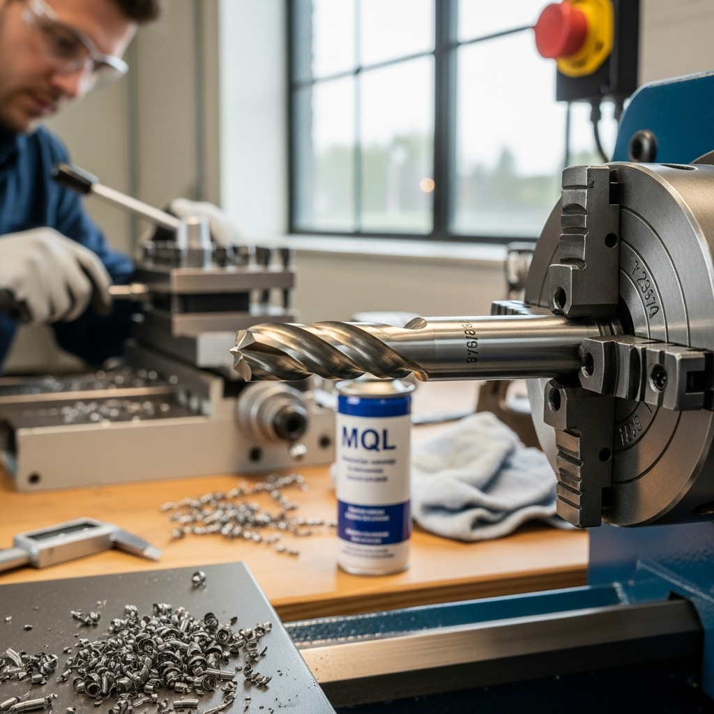 Generate an eye-catching, high-quality featured image prompt for a blog post about: Carbide End Mill