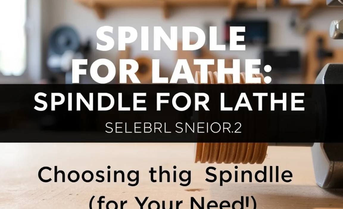 Spindle For Lathe: Genius Essential Guide