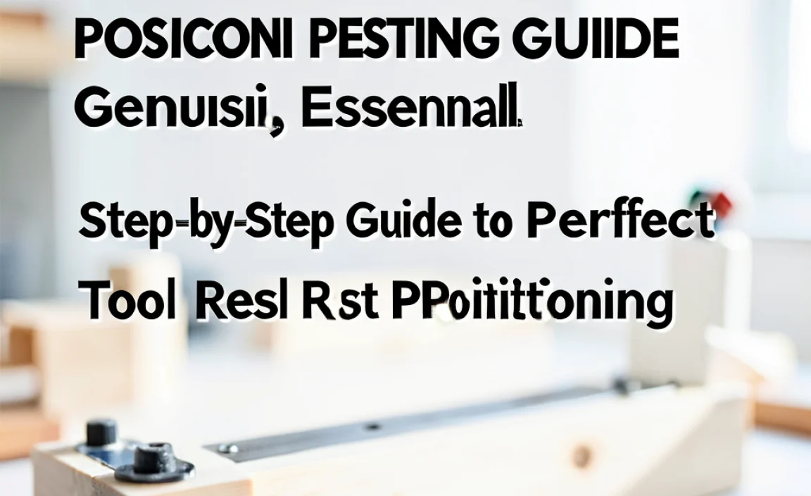 Wood Lathe Tool Rest Positioning Guide: Genius, Essential